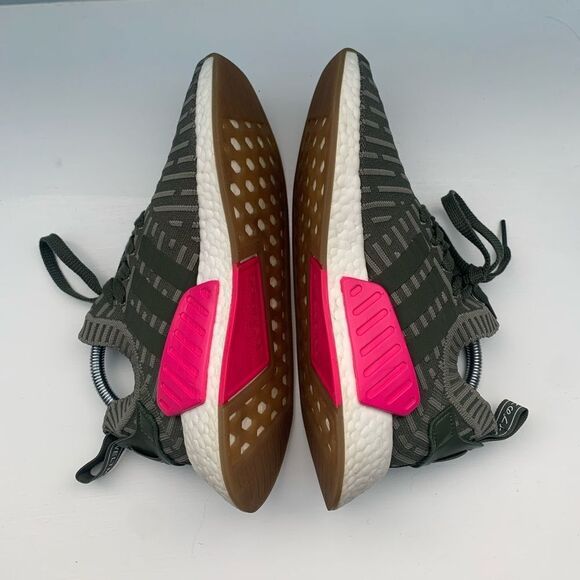 Adidas NMD Olive Green Sneakers - Picture 4 of 7